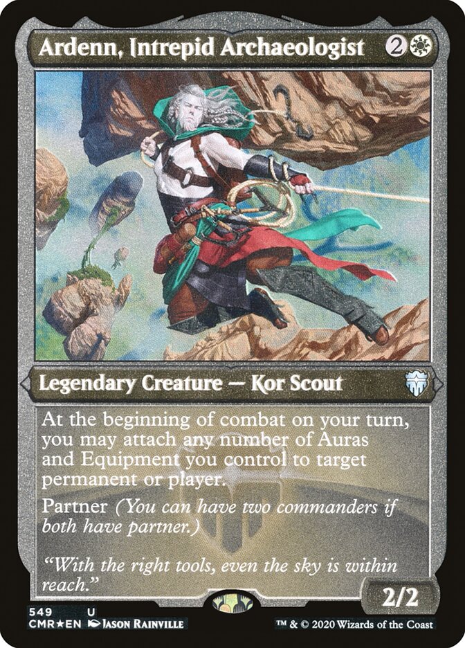 Ardenn, Intrepid Archaeologist (Etched) [Commander Legends] | GrognardGamesBatavia