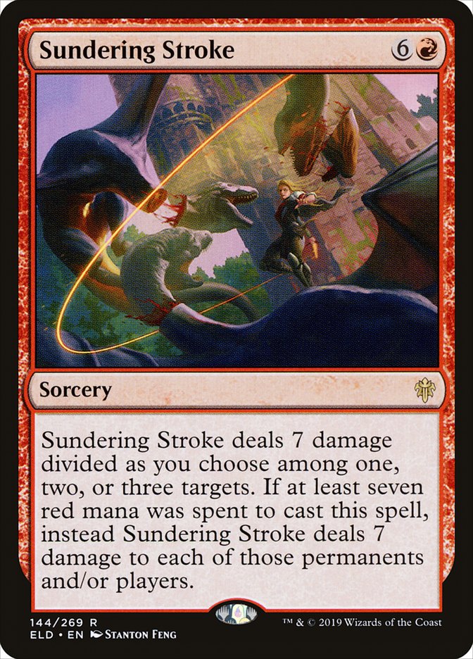 Sundering Stroke [Throne of Eldraine] | GrognardGamesBatavia