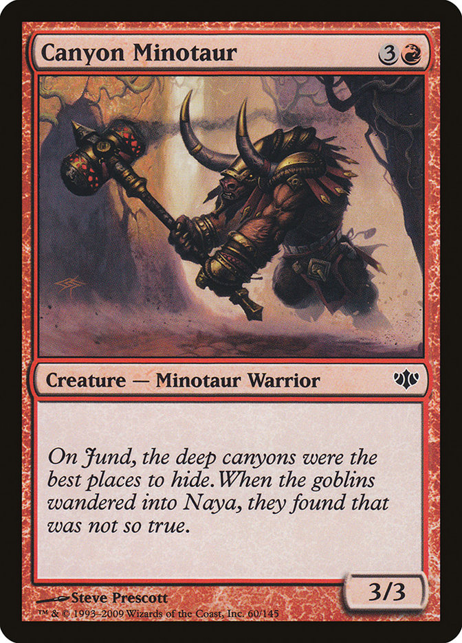 Canyon Minotaur [Conflux] | GrognardGamesBatavia