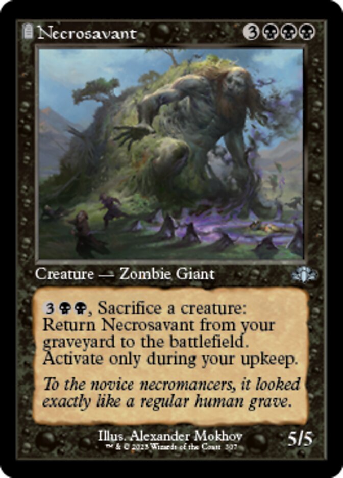 Necrosavant (Retro) [Dominaria Remastered] | GrognardGamesBatavia