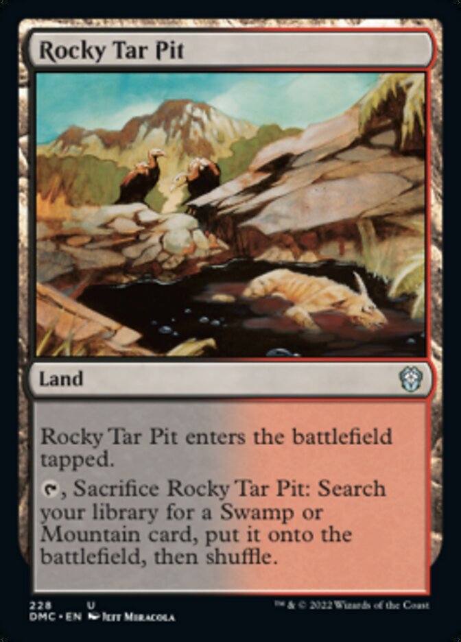 Rocky Tar Pit [Dominaria United Commander] | GrognardGamesBatavia