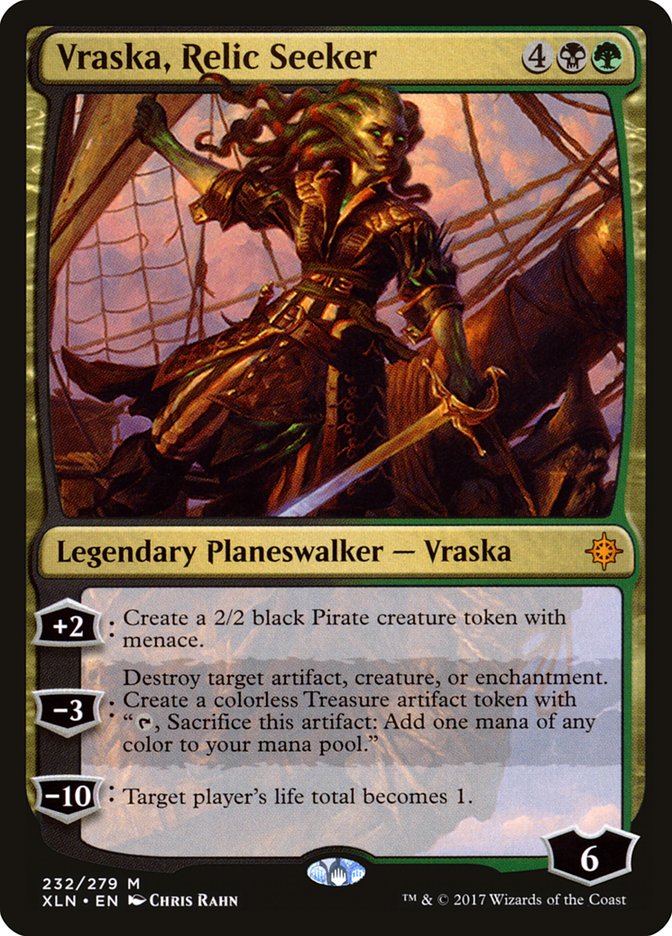 Vraska, Relic Seeker [Ixalan] | GrognardGamesBatavia