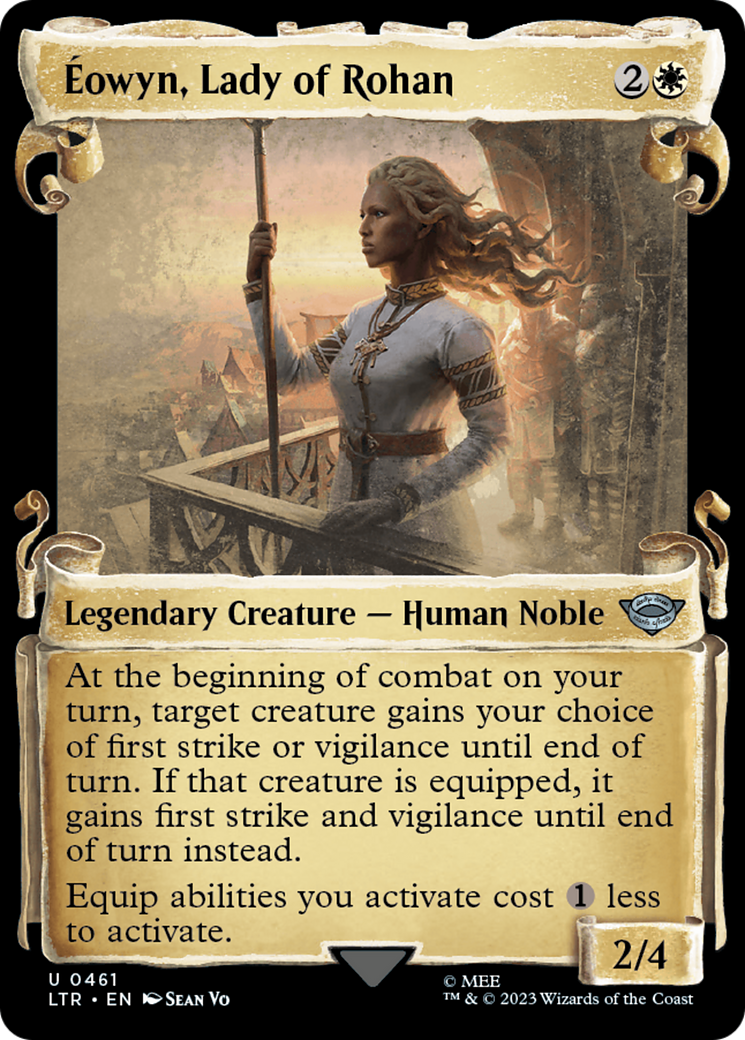 Eowyn, Lady of Rohan [The Lord of the Rings: Tales of Middle-Earth Showcase Scrolls] | GrognardGamesBatavia