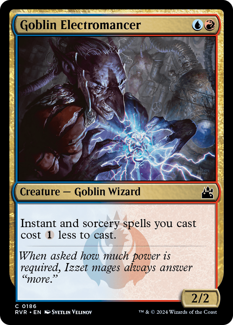 Goblin Electromancer [Ravnica Remastered] | GrognardGamesBatavia