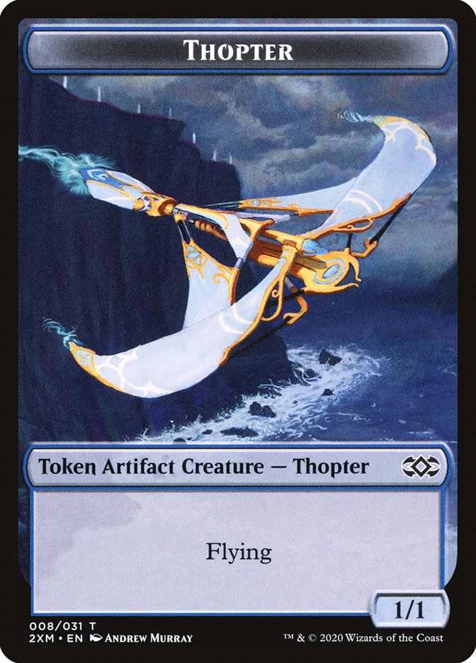 Thopter Token (008/031) [Double Masters Tokens] | GrognardGamesBatavia