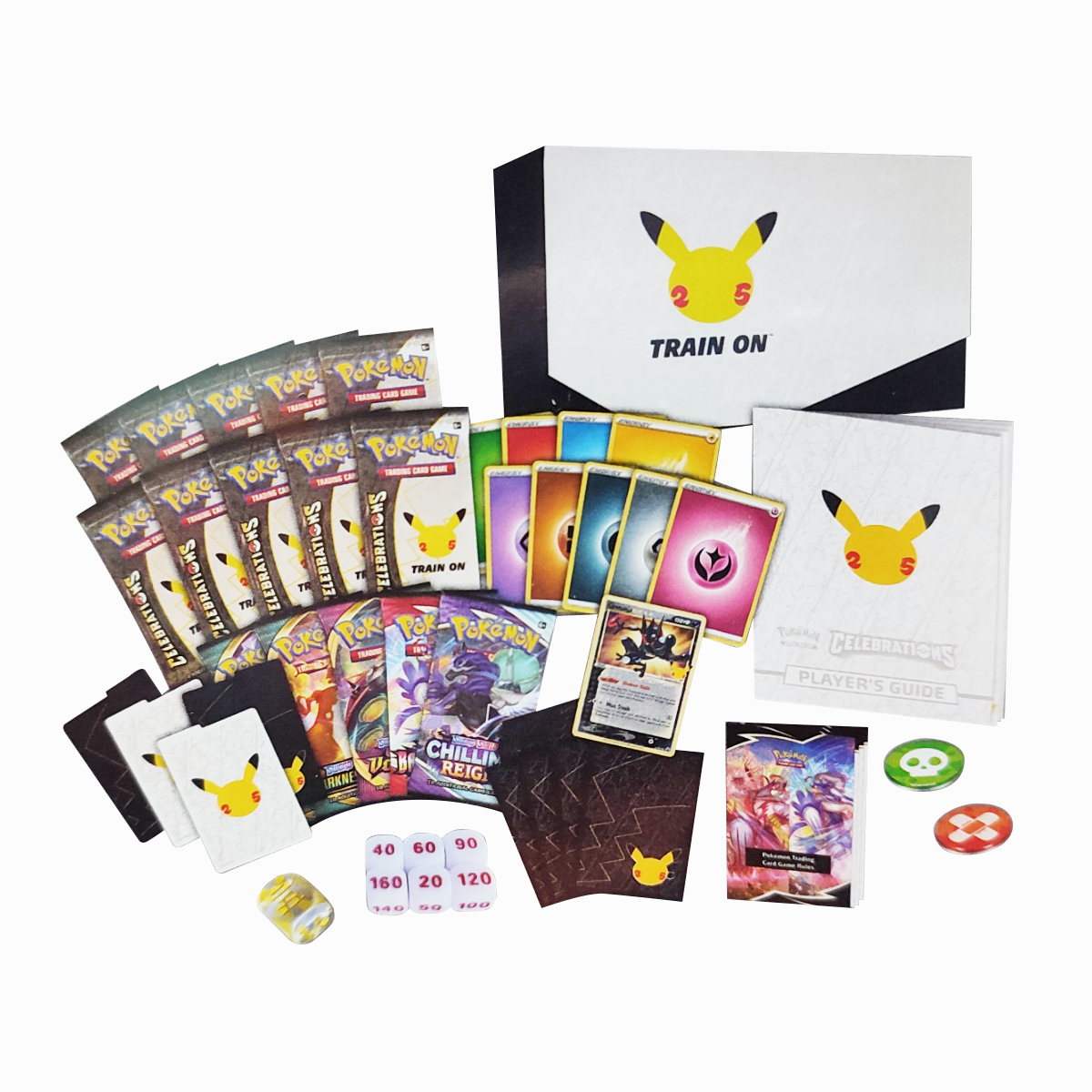 Celebrations: 25th Anniversary - Elite Trainer Box | GrognardGamesBatavia