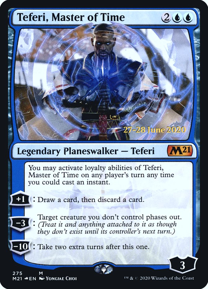 Teferi, Master of Time [Core Set 2021 Prerelease Promos] | GrognardGamesBatavia