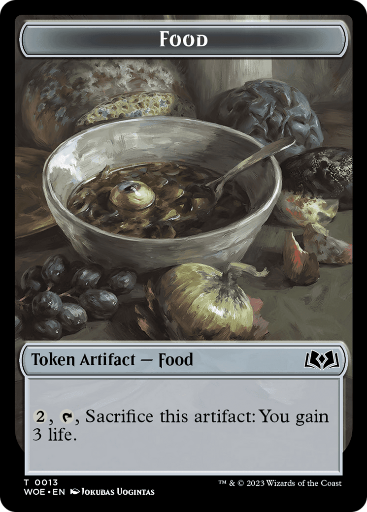 Food (0013) Token [Wilds of Eldraine Tokens] | GrognardGamesBatavia