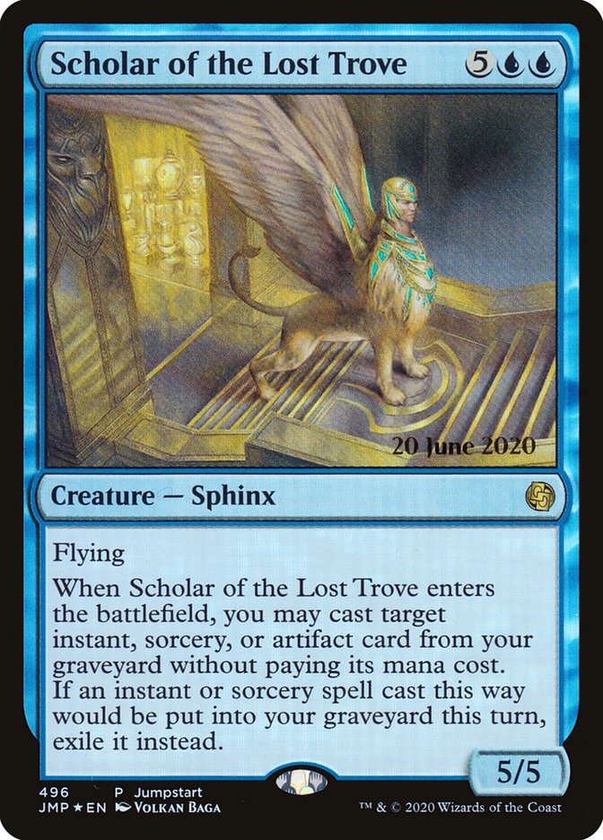 Scholar of the Lost Trove (Prerelease) [Jumpstart] | GrognardGamesBatavia