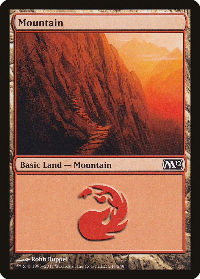 Mountain (244) [Magic 2012] | GrognardGamesBatavia