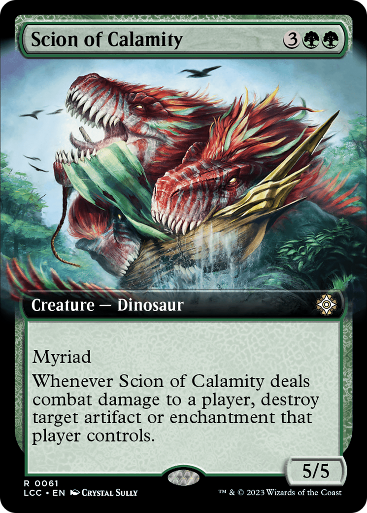 Scion of Calamity (Extended Art) [The Lost Caverns of Ixalan Commander] | GrognardGamesBatavia