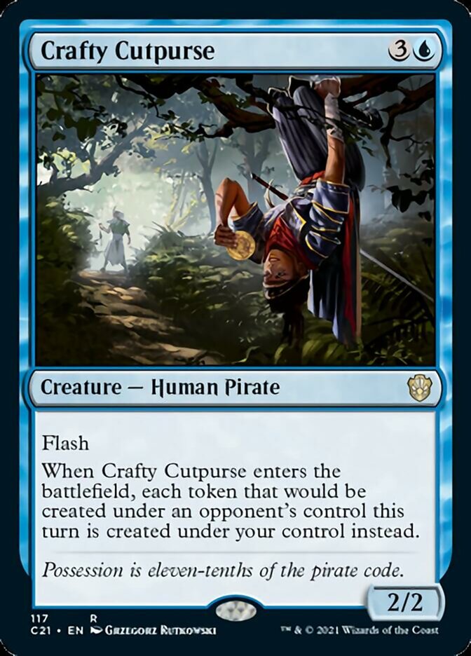 Crafty Cutpurse [Commander 2021] | GrognardGamesBatavia