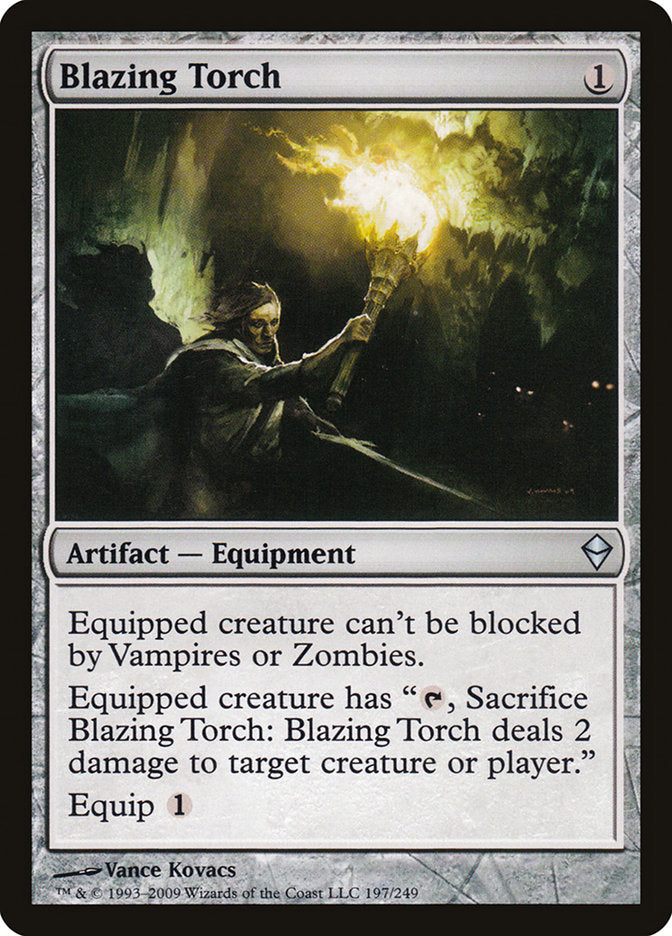 Blazing Torch [Zendikar] | GrognardGamesBatavia