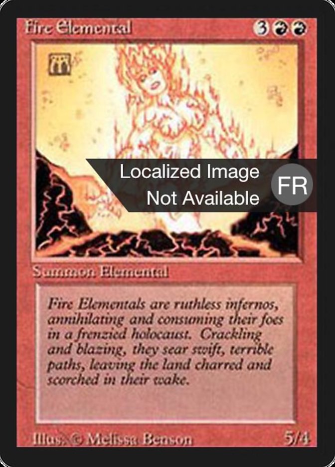 Fire Elemental [Foreign Black Border] | GrognardGamesBatavia