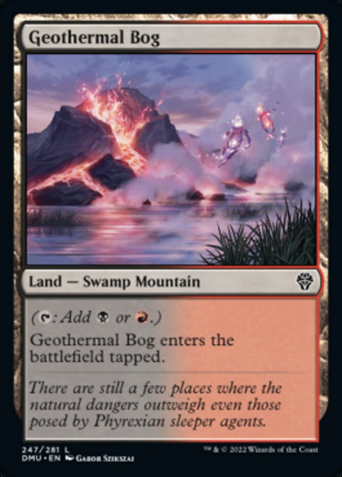 Geothermal Bog [Dominaria United] | GrognardGamesBatavia