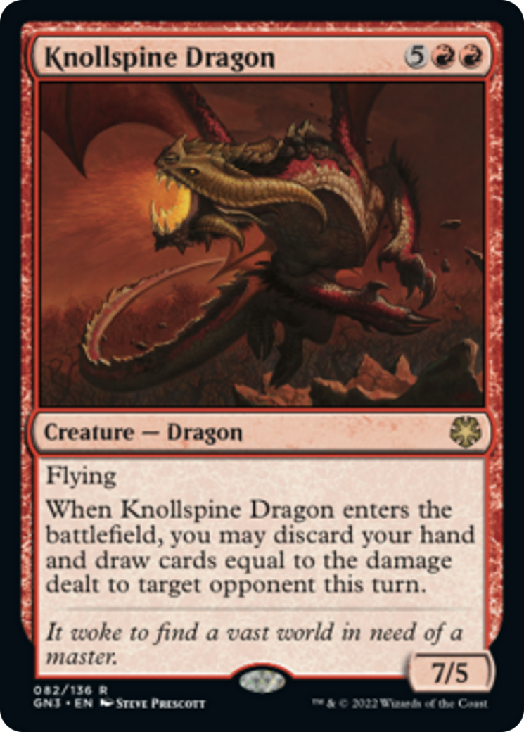 Knollspine Dragon [Game Night: Free-for-All] | GrognardGamesBatavia