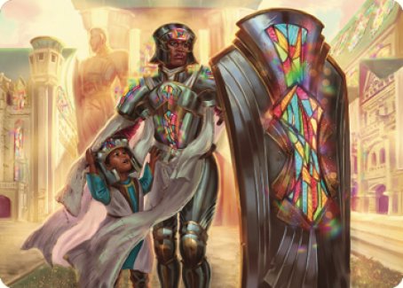 Guardian of New Benalia Art Card [Dominaria United Art Series] | GrognardGamesBatavia