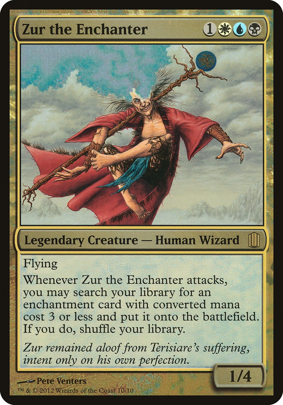 Zur the Enchanter (Oversized) [Commander's Arsenal Oversized] | GrognardGamesBatavia