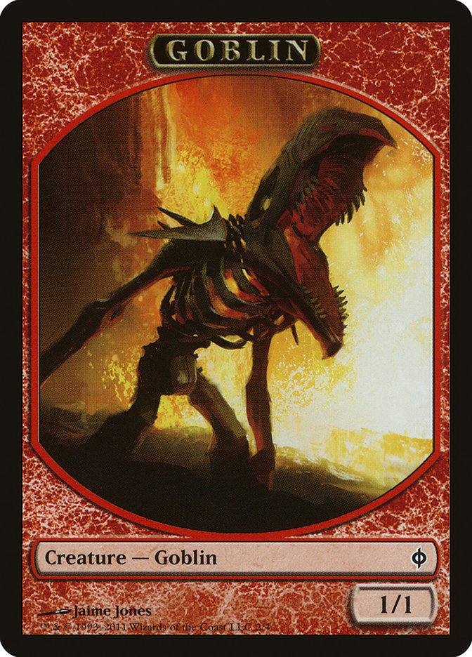 Goblin Token [New Phyrexia Tokens] | GrognardGamesBatavia