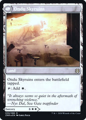 Ondu Inversion // Ondu Skyruins [Zendikar Rising Prerelease Promos] | GrognardGamesBatavia