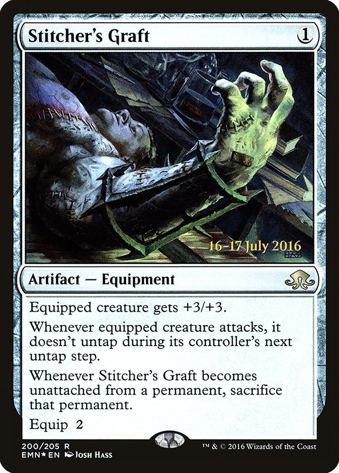 Stitcher's Graft [Eldritch Moon Prerelease Promos] | GrognardGamesBatavia