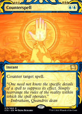 Counterspell (Foil Etched) [Strixhaven: School of Mages Mystical Archive] | GrognardGamesBatavia