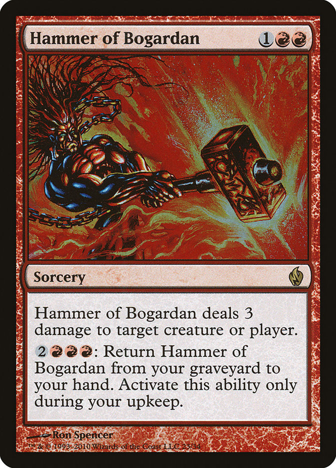 Hammer of Bogardan [Premium Deck Series: Fire and Lightning] | GrognardGamesBatavia