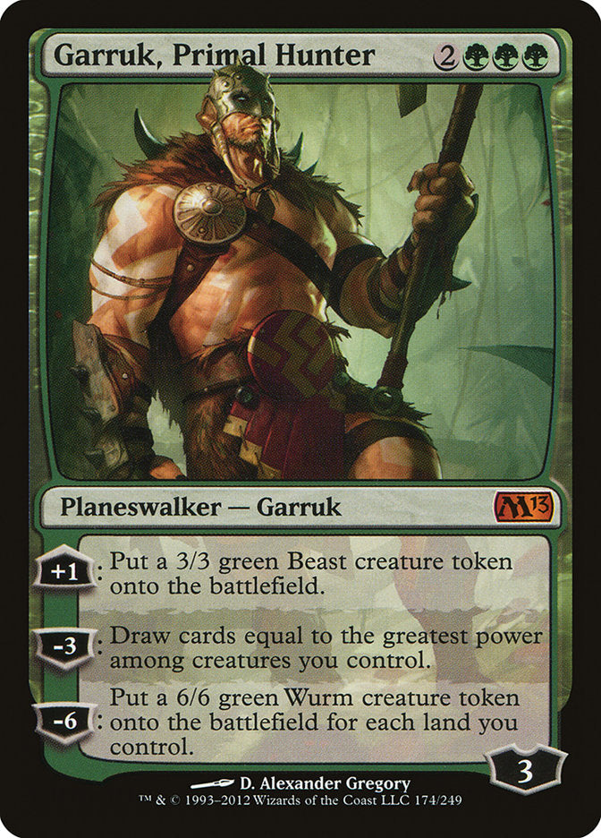 Garruk, Primal Hunter [Magic 2013] | GrognardGamesBatavia