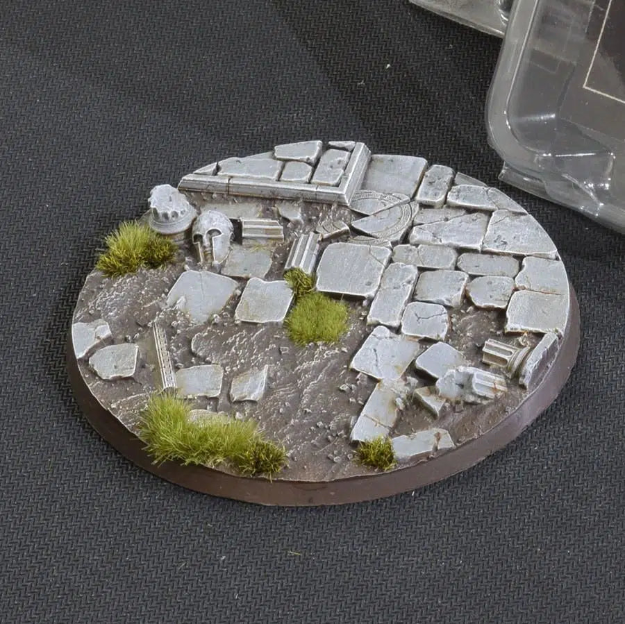 Gamers Grass Battle Ready Bases Temple 100mm Round | GrognardGamesBatavia