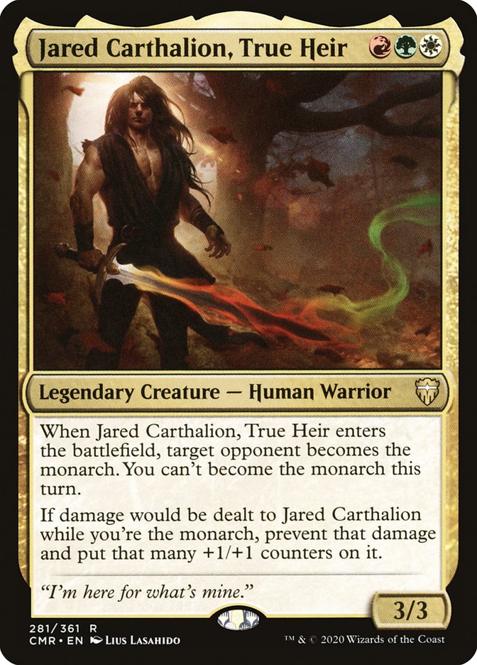 Jared Carthalion, True Heir [Commander Legends] | GrognardGamesBatavia