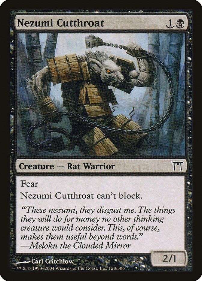 Nezumi Cutthroat [Champions of Kamigawa] | GrognardGamesBatavia