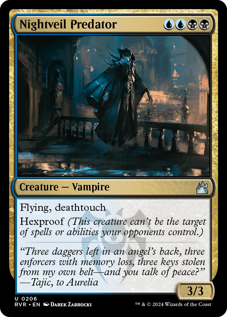 Nightveil Predator [Ravnica Remastered] | GrognardGamesBatavia