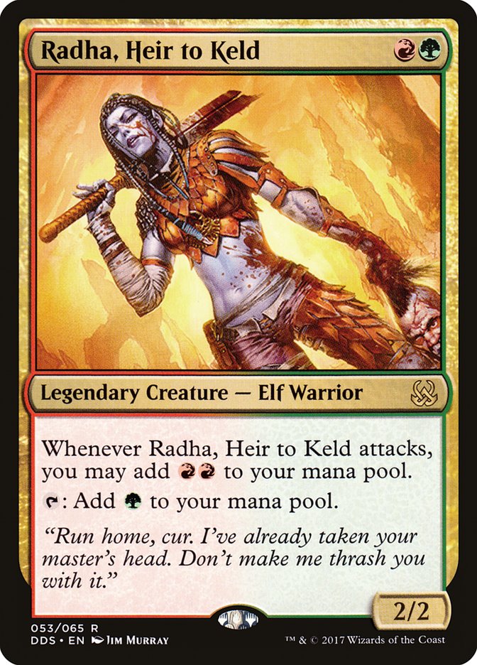 Radha, Heir to Keld [Duel Decks: Mind vs. Might] | GrognardGamesBatavia