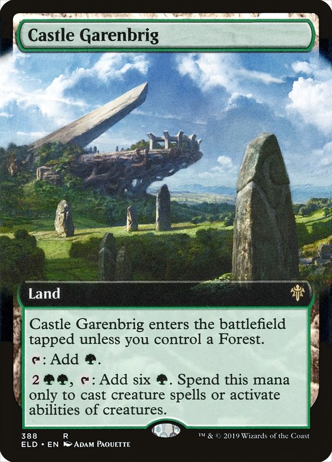 Castle Garenbrig (Extended Art) [Throne of Eldraine] | GrognardGamesBatavia