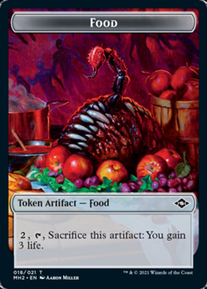 Food Token (18) [Modern Horizons 2 Tokens] | GrognardGamesBatavia