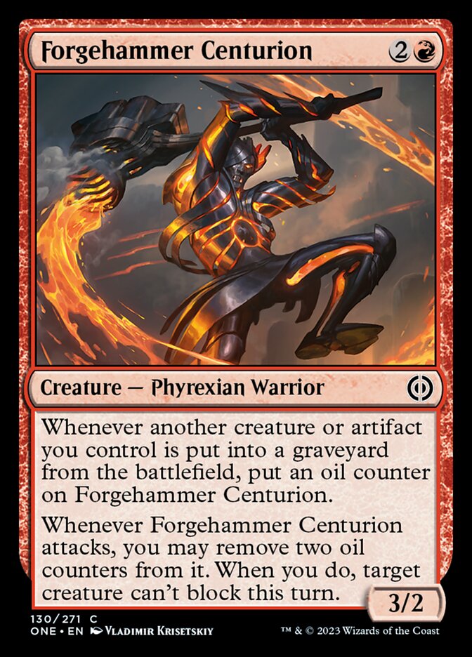 Forgehammer Centurion [Phyrexia: All Will Be One] | GrognardGamesBatavia