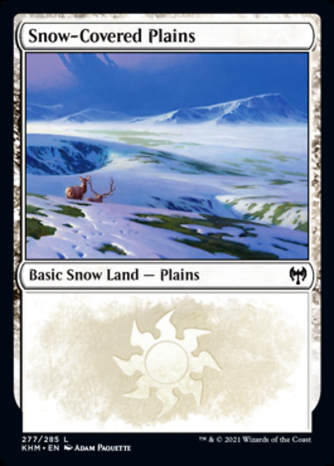 Snow-Covered Plains (277) [Kaldheim] | GrognardGamesBatavia