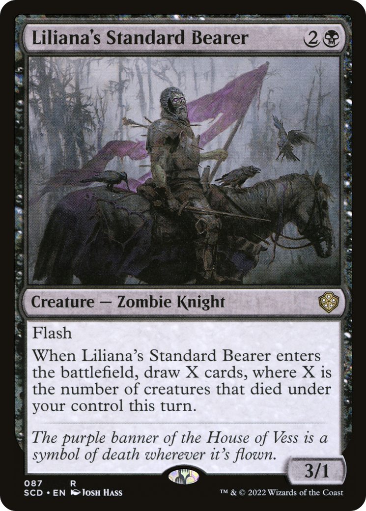 Liliana's Standard Bearer [Starter Commander Decks] | GrognardGamesBatavia
