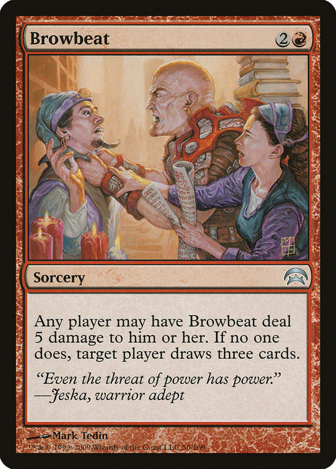 Browbeat [Planechase] | GrognardGamesBatavia