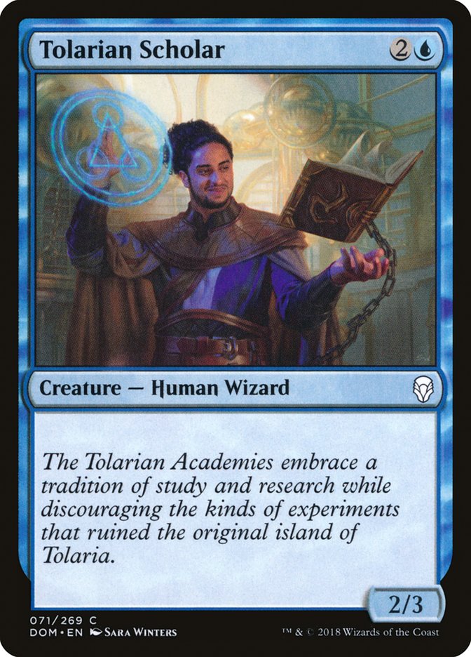 Tolarian Scholar [Dominaria] | GrognardGamesBatavia