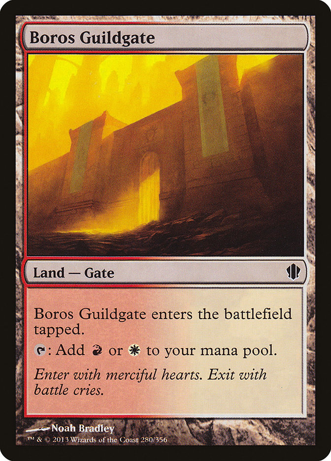 Boros Guildgate [Commander 2013] | GrognardGamesBatavia