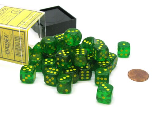 CHX27965 Borealis Maple Green/yellow 36 D6 set | GrognardGamesBatavia