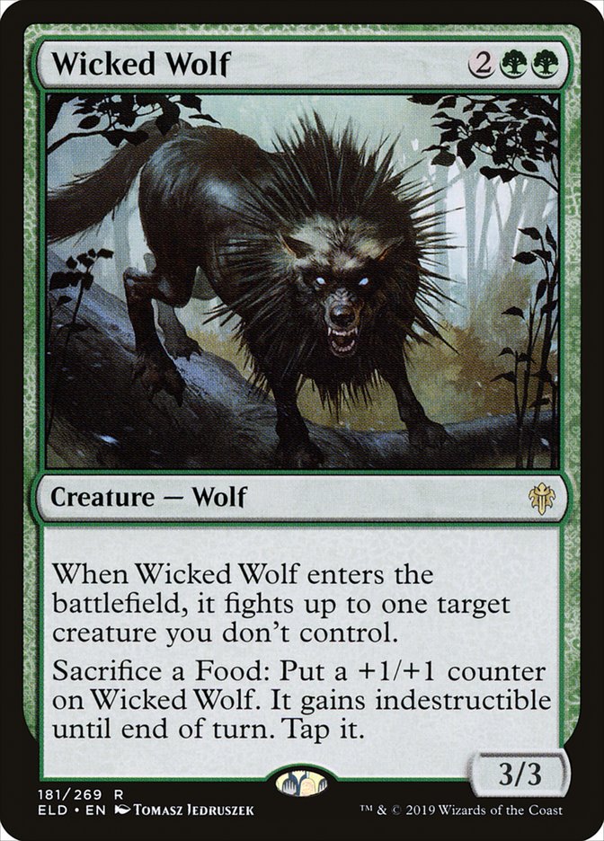 Wicked Wolf [Throne of Eldraine] | GrognardGamesBatavia