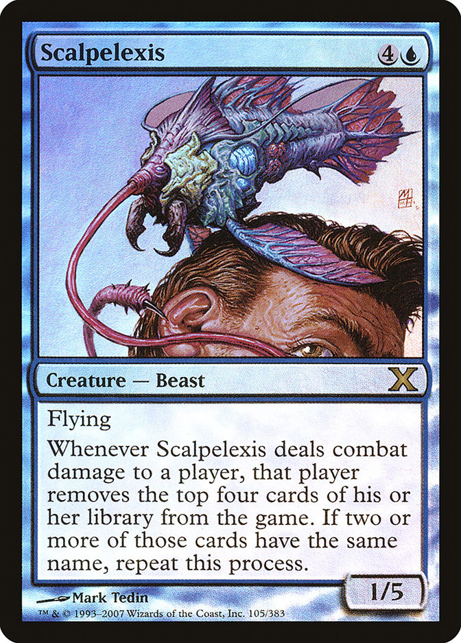 Scalpelexis (Premium Foil) [Tenth Edition] | GrognardGamesBatavia