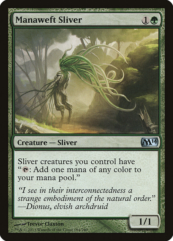 Manaweft Sliver [Magic 2014] | GrognardGamesBatavia