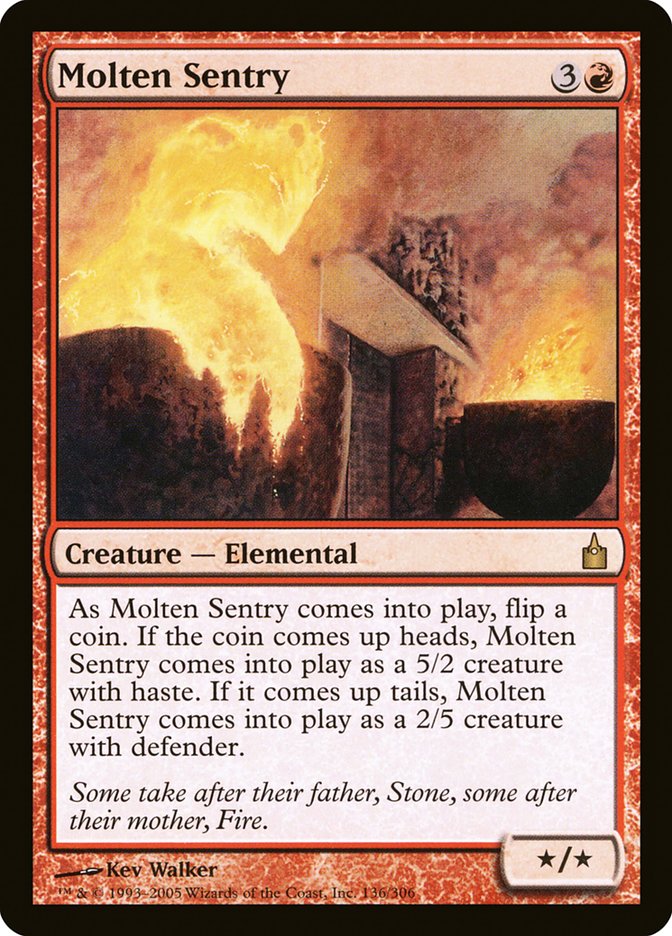 Molten Sentry [Ravnica: City of Guilds] | GrognardGamesBatavia