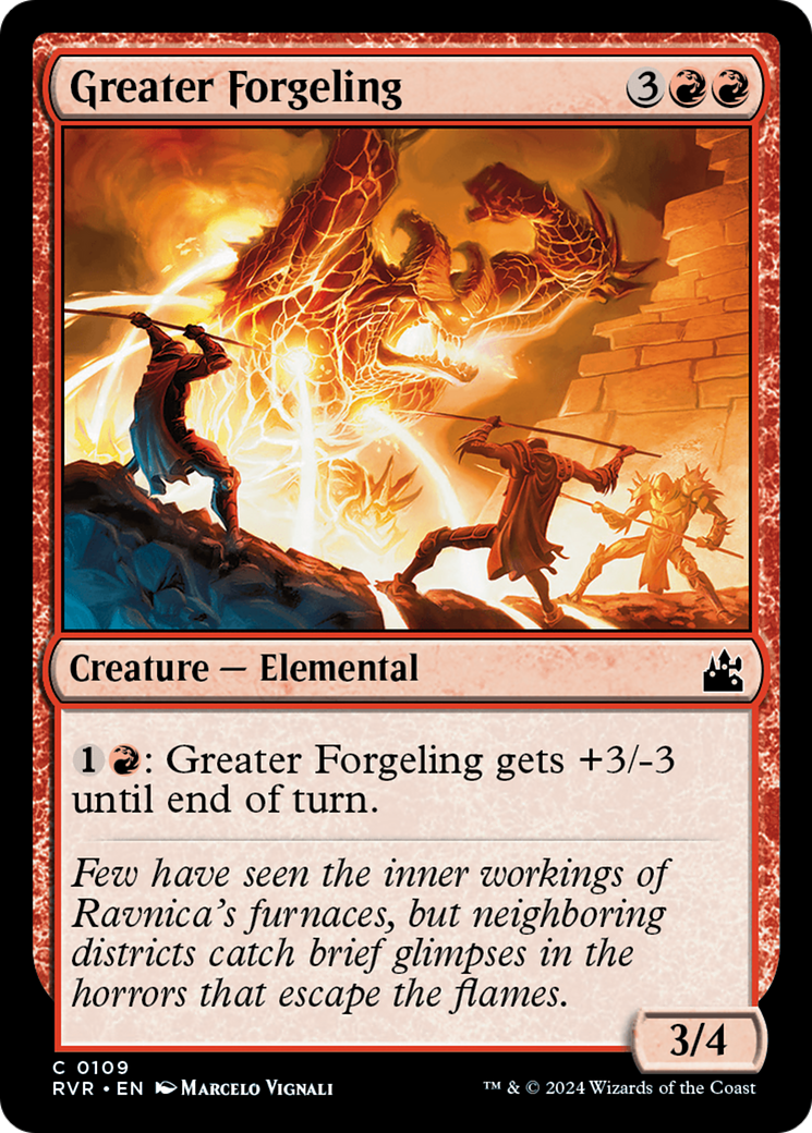 Greater Forgeling [Ravnica Remastered] | GrognardGamesBatavia