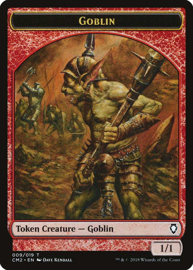 Goblin Token [Commander Anthology Volume II Tokens] | GrognardGamesBatavia