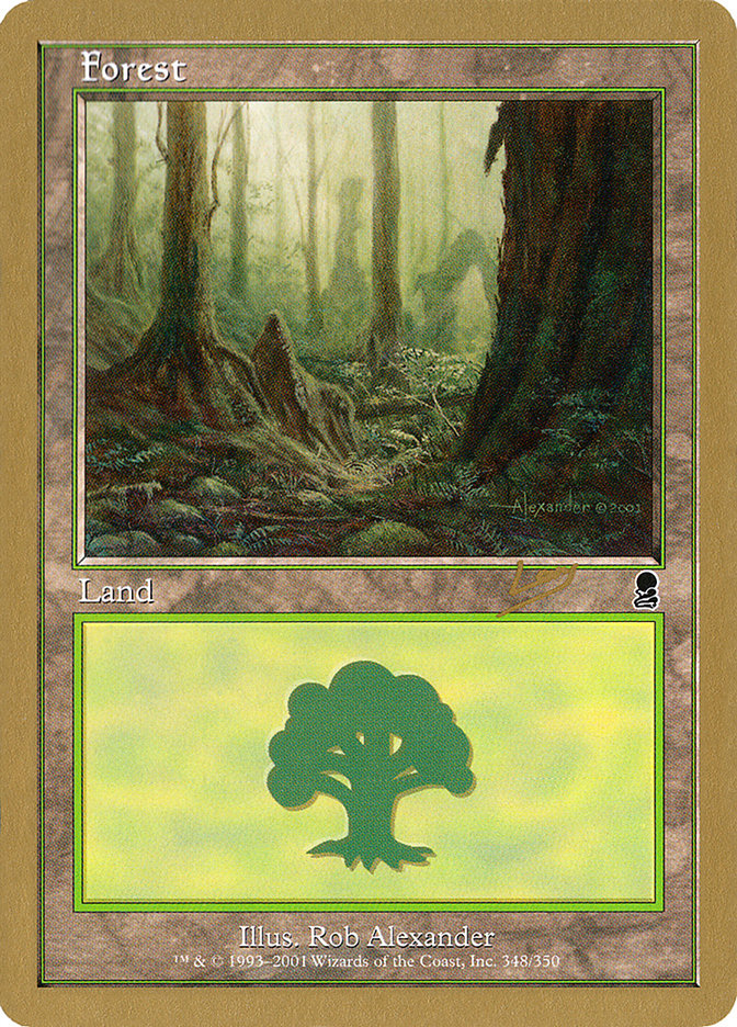 Forest (rl348) (Raphael Levy) [World Championship Decks 2002] | GrognardGamesBatavia