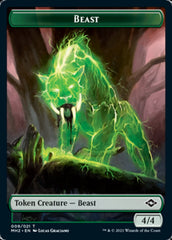 Beast // Food (18) Double-Sided Token [Modern Horizons 2 Tokens] | GrognardGamesBatavia